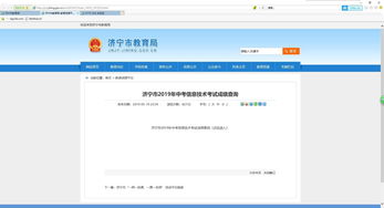 济宁市2019年中考信息技术考试成绩查询渠道分析与使用建议